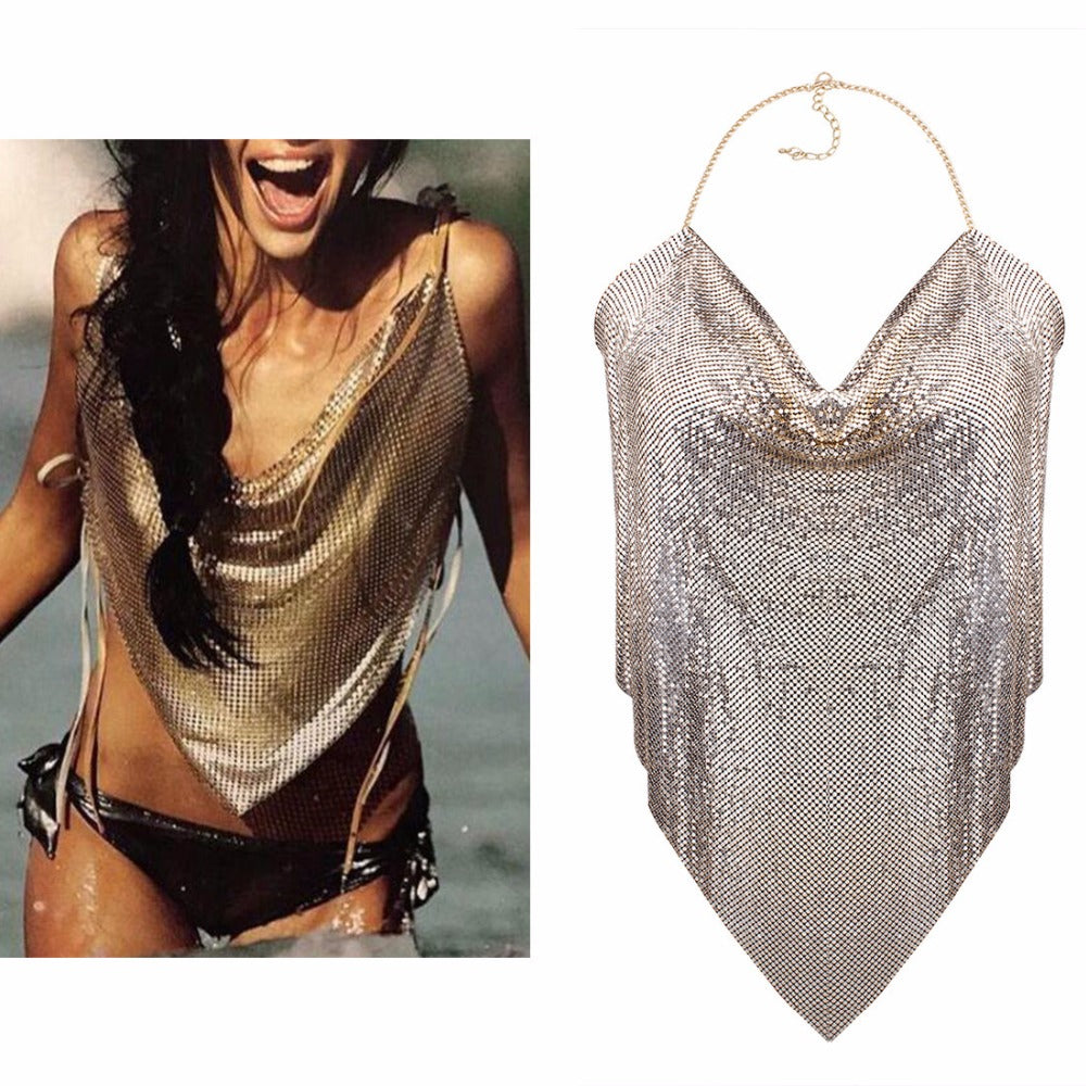 Metal Mesh Body Chain