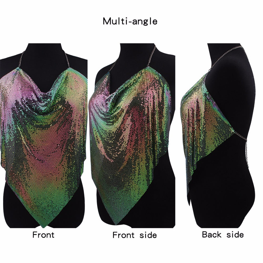 Metal Mesh Body Chain