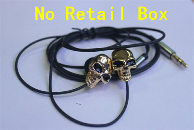 Skull Stereo Bass Earphone