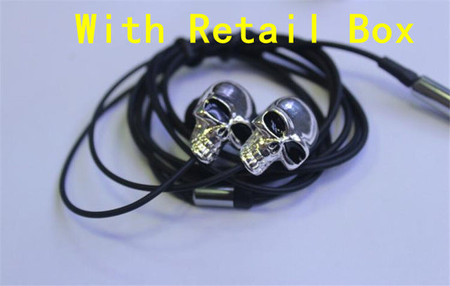 Skull Stereo Bass Earphone
