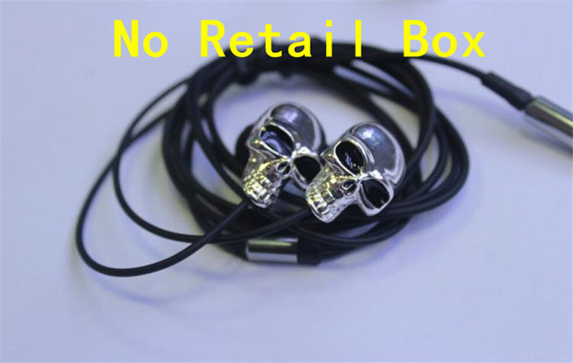 Skull Stereo Bass Earphone