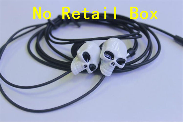 Skull Stereo Bass Earphone