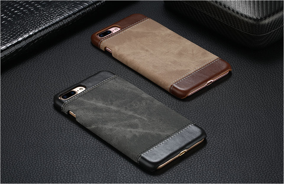 Leather + PC Phone Cases for iphone