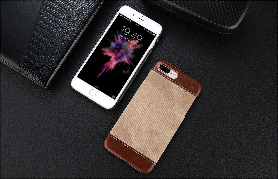 Leather + PC Phone Cases for iphone